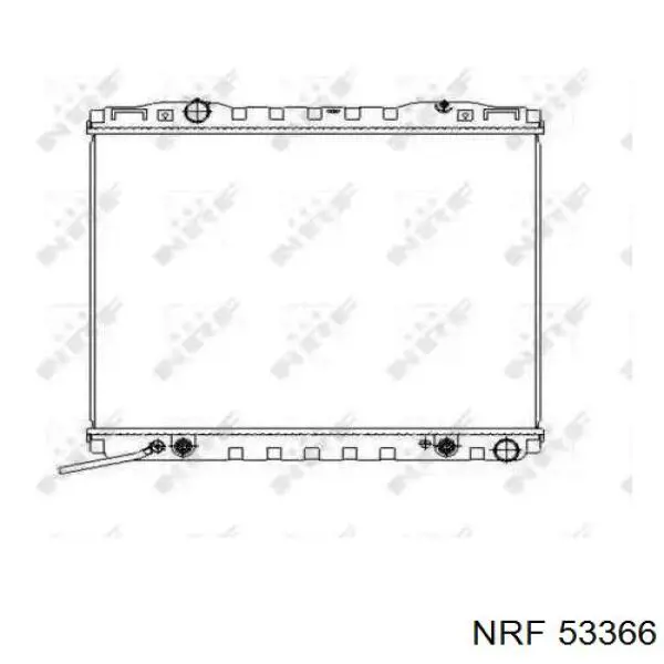 Radiador de esfriamento de motor NRF 53366 preço, a partir de 175,89 USD