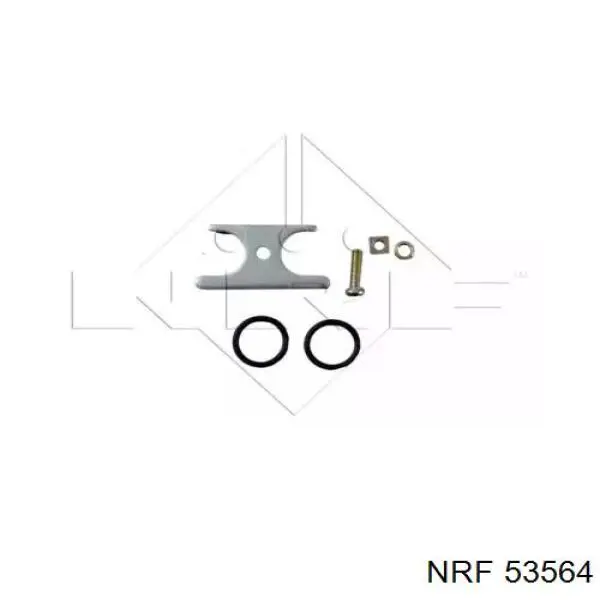 Radiador de forno (de aquecedor) NRF 53564 preço, a partir de 24,67 USD