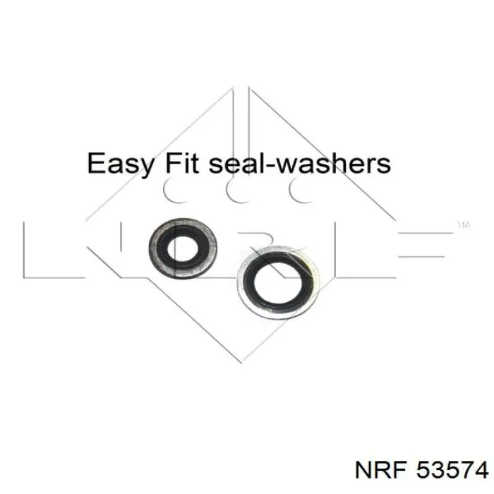 Compre 53574 NRF Radiador de esfriamento de motor