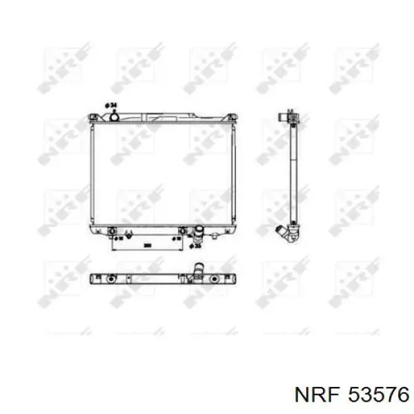 Compre 7424081 Polcar Radiador de esfriamento de motor
