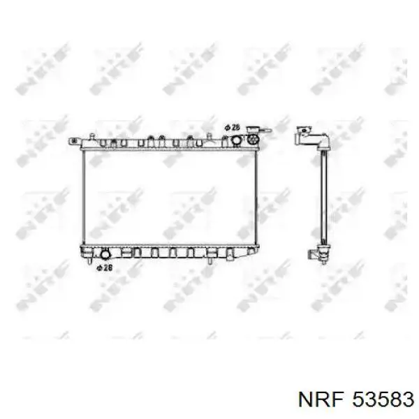 Radiador de esfriamento de motor NRF 53583 preço, a partir de 84,10 USD