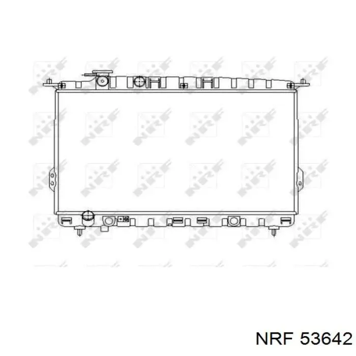 Compre 53642 NRF Radiador de esfriamento de motor