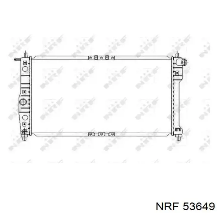Radiador de esfriamento de motor NRF 53649 preço, a partir de 74,35 USD