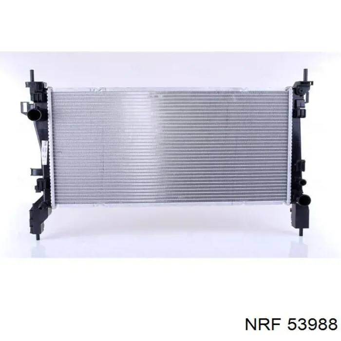 Radiador de esfriamento de motor 53988 NRF