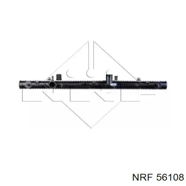 Radiador de esfriamento de motor 164000H170 Toyota