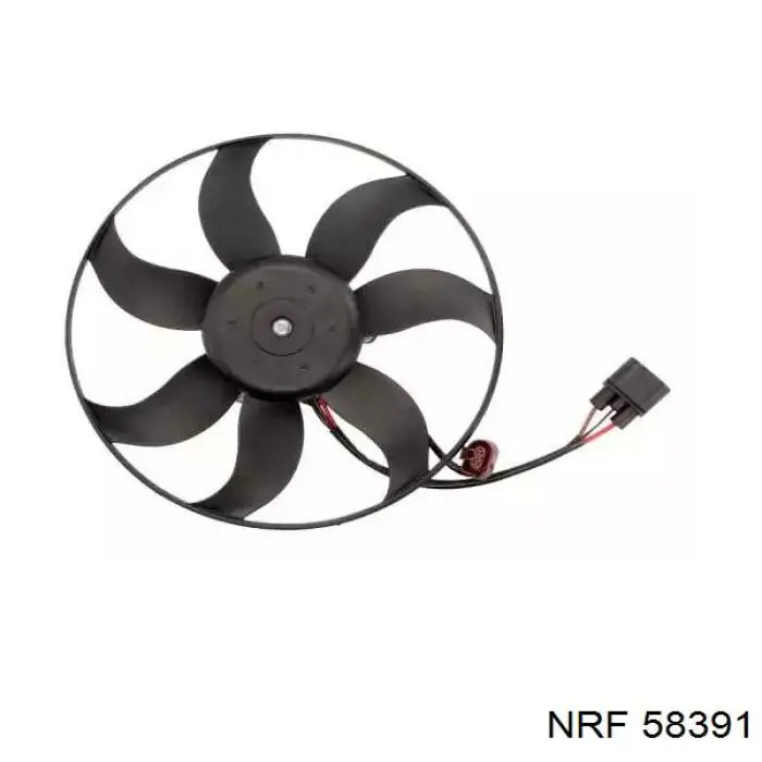 Compre 58391 NRF Radiador de esfriamento de motor