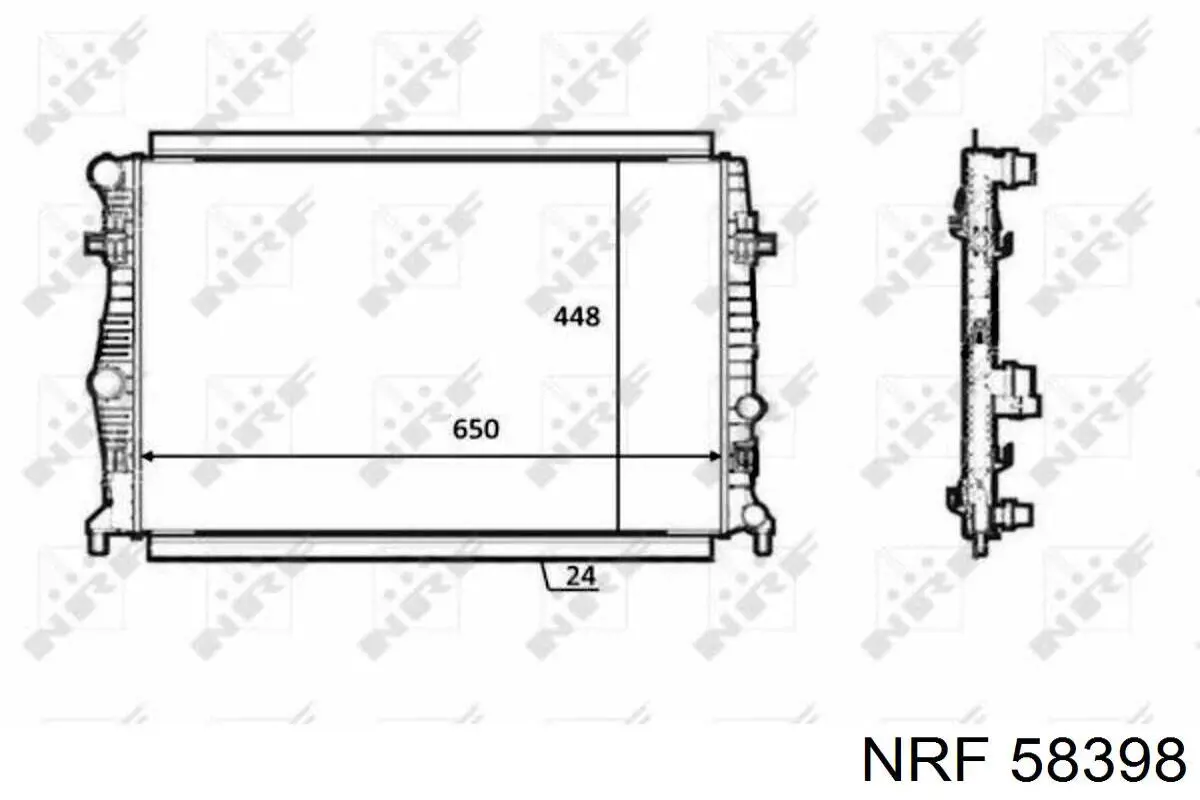 Radiador de esfriamento de motor Eaclima 31R77129 preço, a partir de 112,97 USD