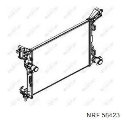 Compre 51887898 Fiat/Alfa/Lancia Radiador de esfriamento de motor