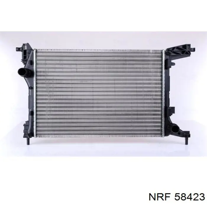 Radiador de esfriamento de motor Fiat/Alfa/Lancia 51887898