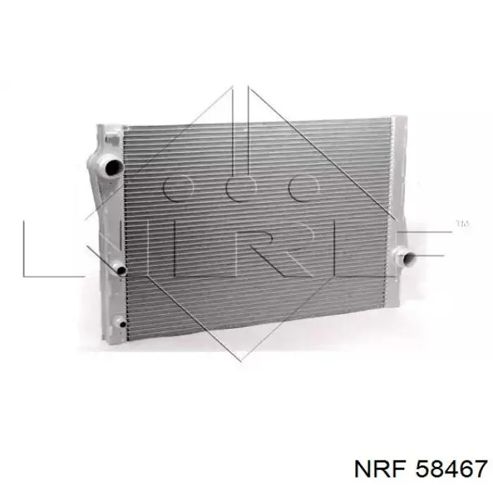 Radiador de esfriamento de motor NRF 58467 preço, a partir de 223,85 USD