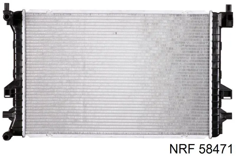 Radiador de esfriamento de motor adicional PL443457 Koyorad