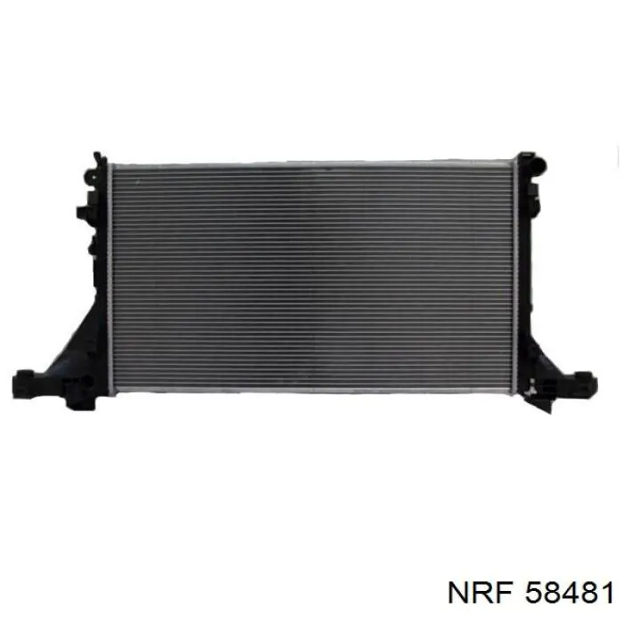 58481 NRF Radiador de esfriamento de motor