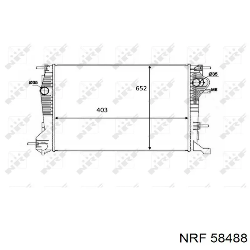 Compre 214100015R Renault (RVI) Radiador de esfriamento de motor