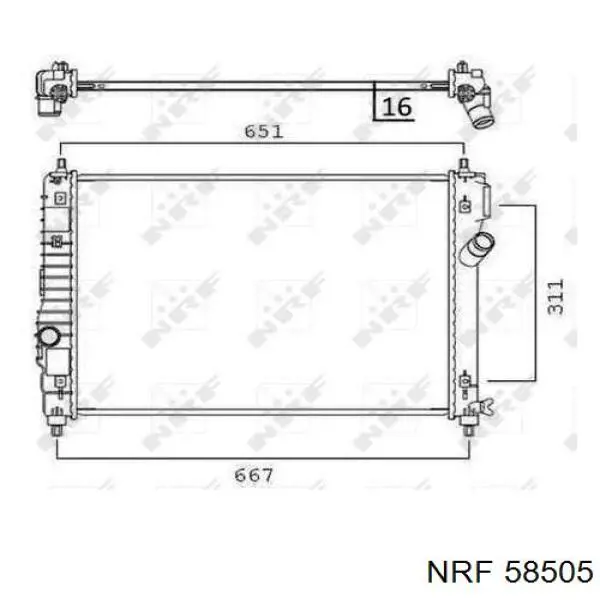 Radiador de esfriamento de motor VALEO 733221 preço, a partir de 92,10 USD