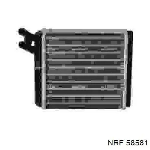 Radiador de forno (de aquecedor) 71170 Nissens