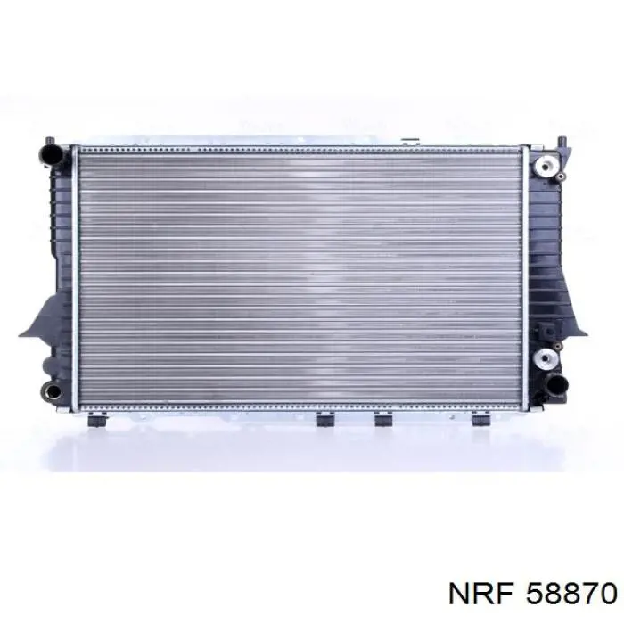 Compre 58870 NRF Radiador de esfriamento de motor
