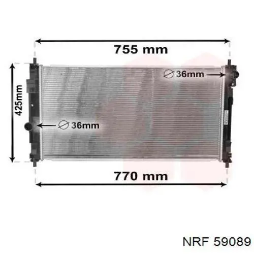 Compre FP24A90 FPS Radiador de esfriamento de motor