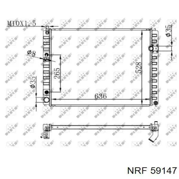 Radiador de esfriamento de motor Kale 354220 preço, a partir de 230,71 USD