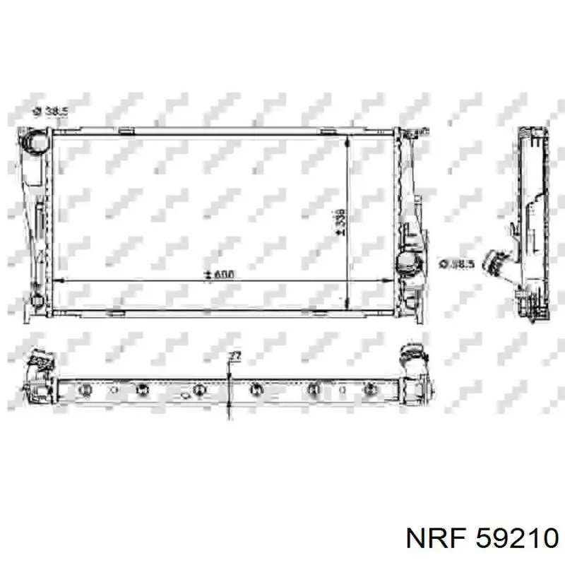 Radiador de esfriamento de motor Polcar 2060081 preço, a partir de 141,31 USD