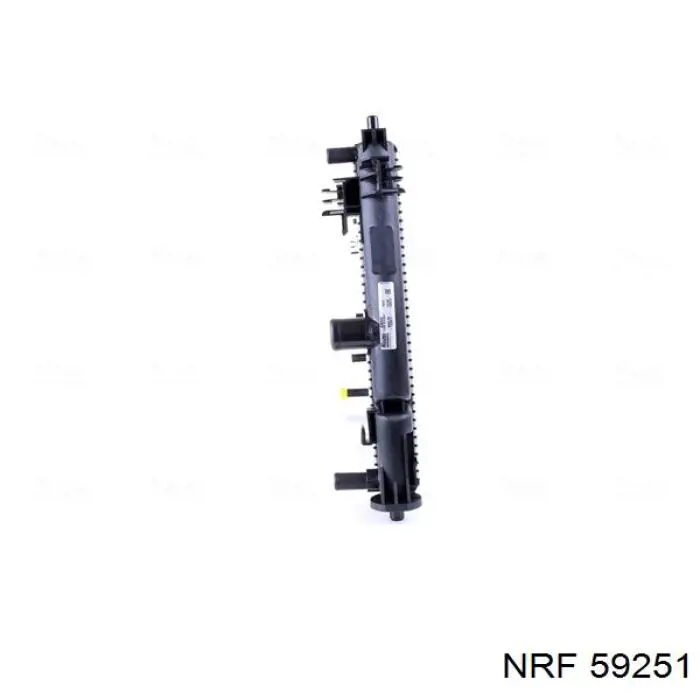 Radiador de esfriamento de motor 81H2081 Polcar