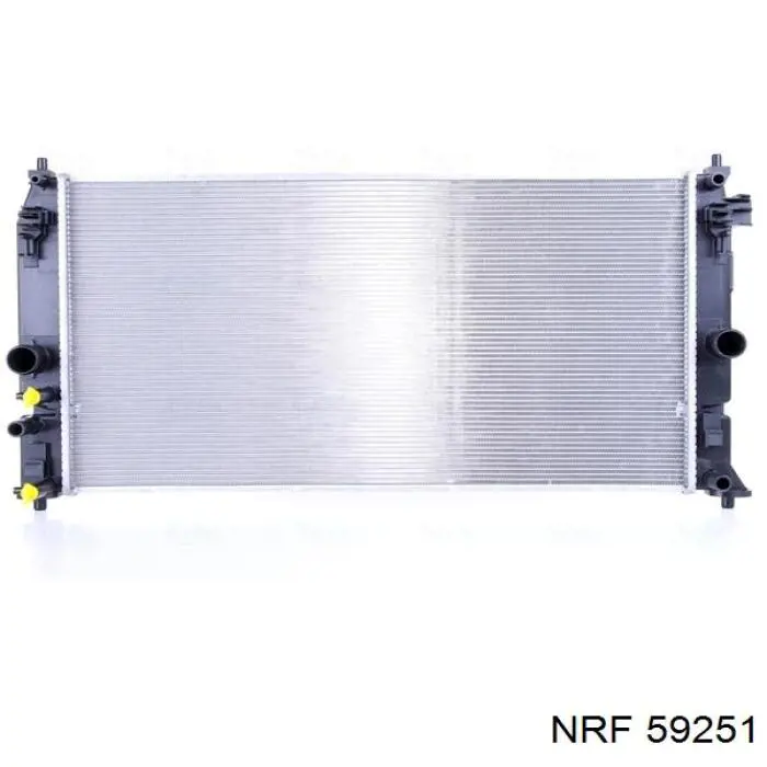 81H2081 Polcar Radiador de esfriamento de motor
