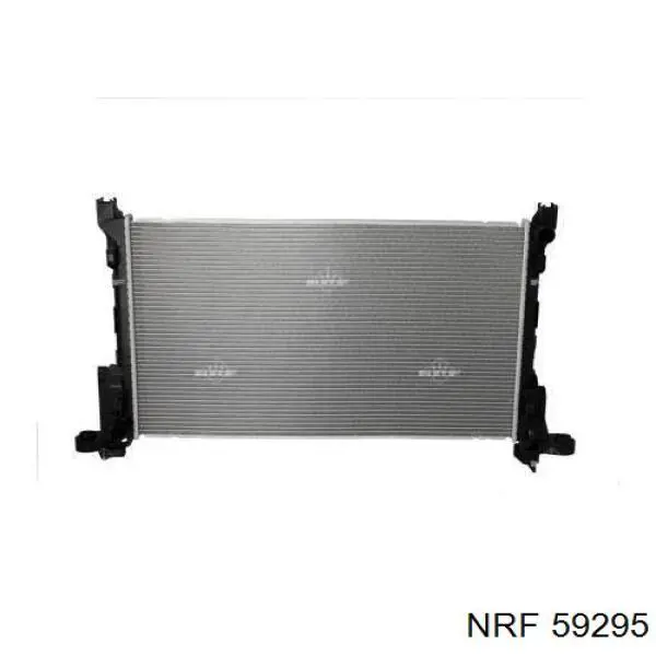 93868887 Opel Radiador de esfriamento de motor