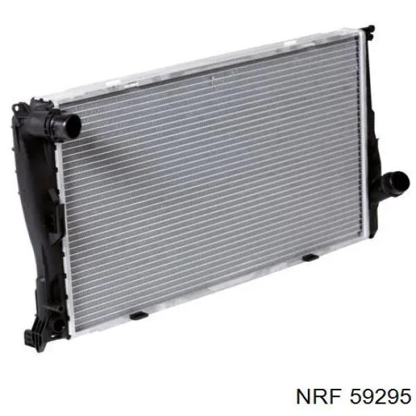 Radiador de esfriamento de motor Opel 93868887