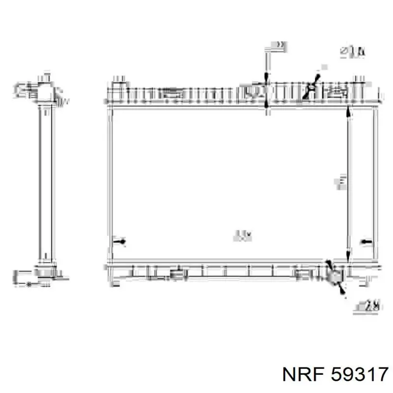 Radiador de esfriamento de motor Ford 1772874 preço, a partir de 96,10 USD