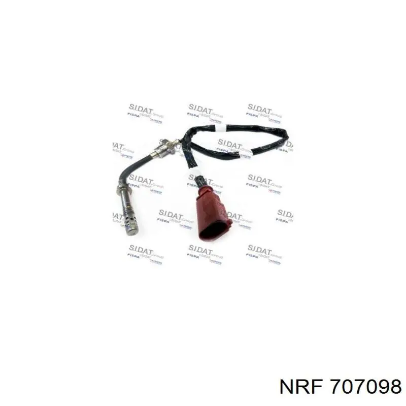 Sensor de temperatura dos gases de escape (GE), antes de filtro de partículas diesel 0986259067 Bosch