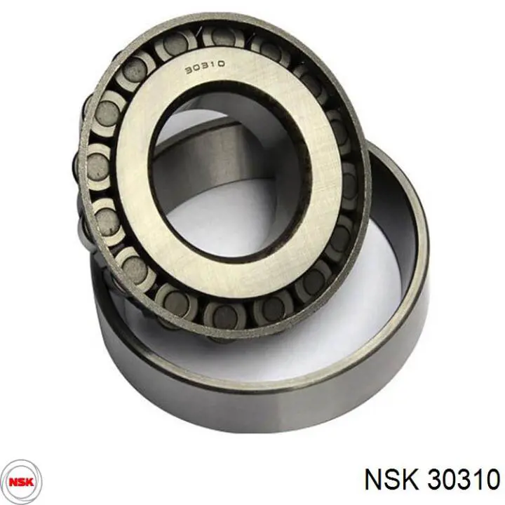 Rolamento de cubo traseiro 30310 SKF