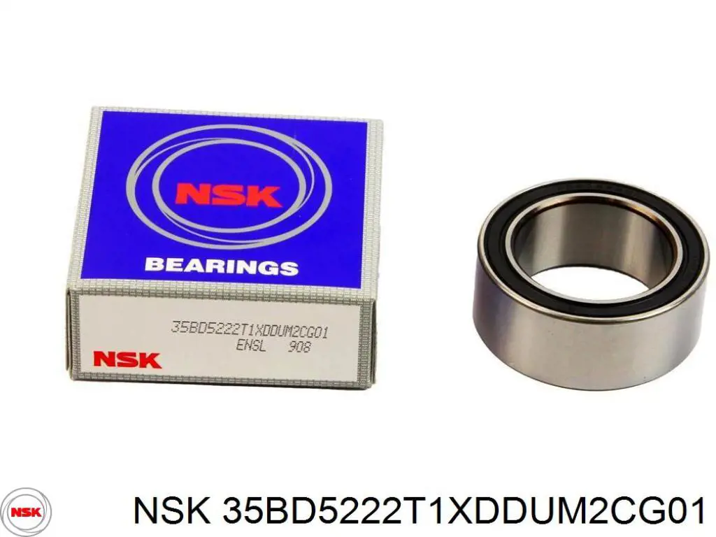 35BD5222T1XDDUM2CG01 NSK Rolamento de acoplamento do compressor de aparelho de ar condicionado