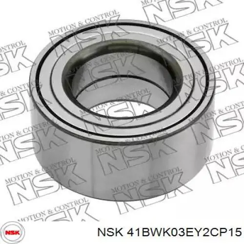 41BWK03EY2CP15 NSK Cubo dianteiro