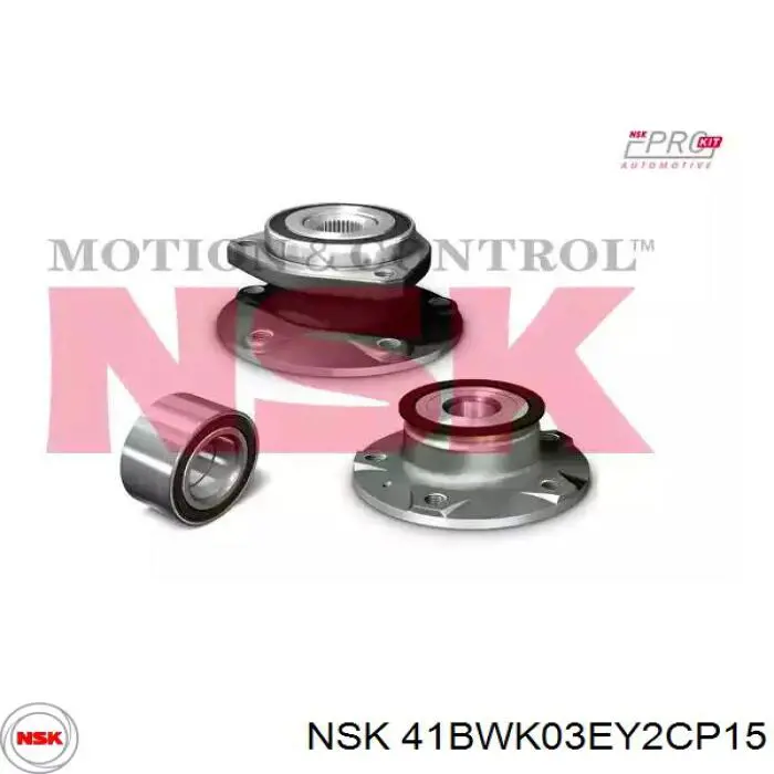 Cubo dianteiro NSK 41BWK03EY2CP15 preço, a partir de 142,36 USD