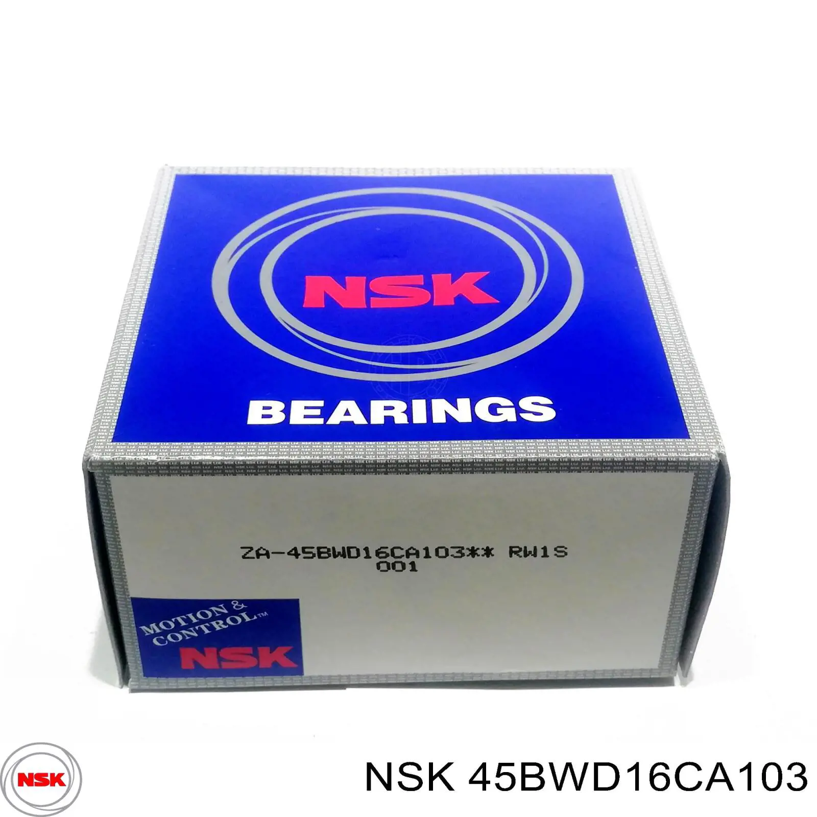 45BWD16CA103 NSK Rolamento de cubo dianteiro