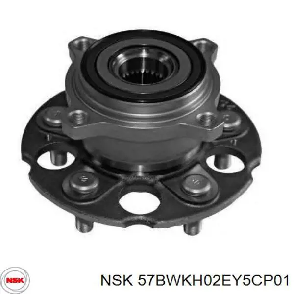 57BWKH02EY5CP01 NSK Cubo traseiro