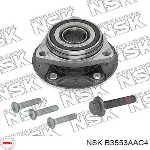 Cubo traseiro B3553AAC4 NSK