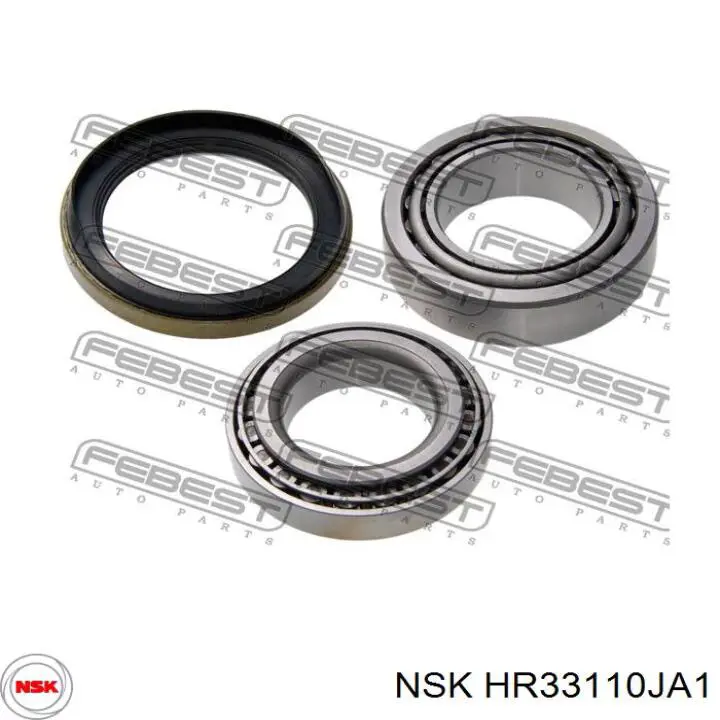 Rolamento interno de cubo dianteiro HR33110JA1 NSK