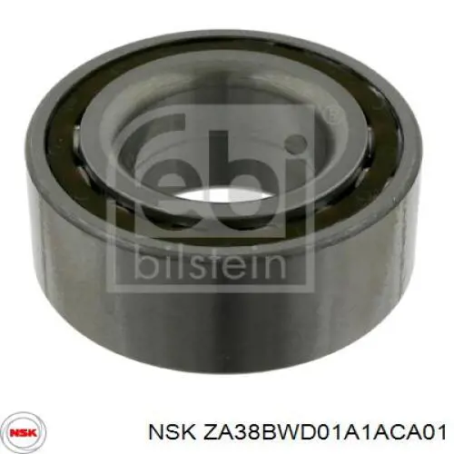 Compre ZA38BWD01A1ACA01 NSK Rolamento de cubo dianteiro