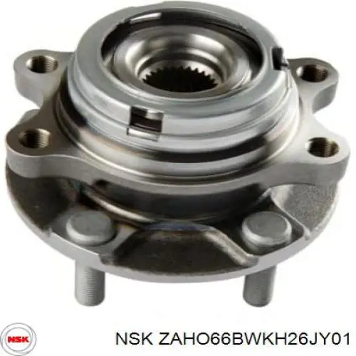 Compre ZAHO66BWKH26JY01 NSK Cubo dianteiro