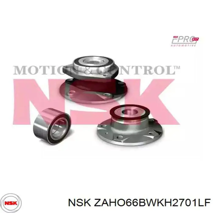 Compre ZAHO66BWKH2701LF NSK Cubo dianteiro