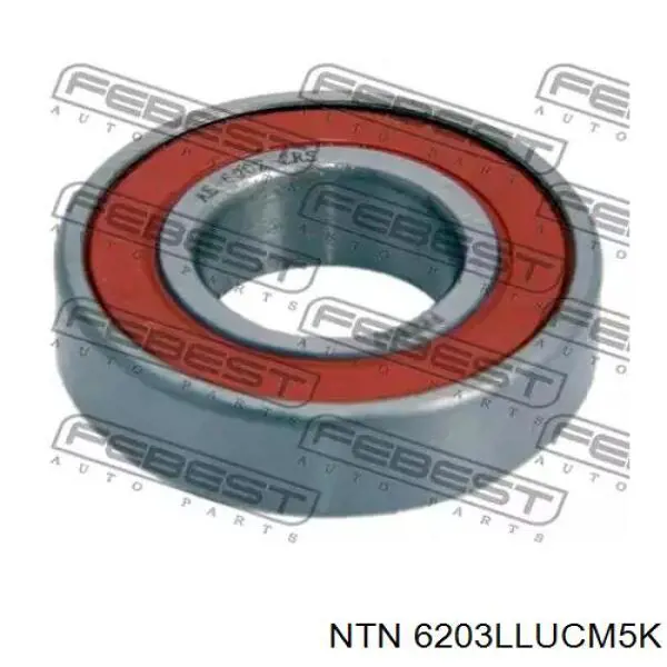 6203LLUCM5K NTN Rolamento do gerador