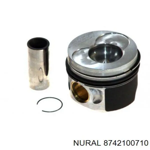 8742100710 Nural Pistão do kit para 1 cilindro, 2ª reparação ( + 0,50)