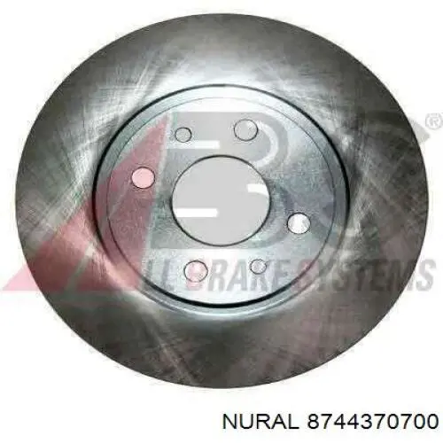 Pistão do kit para 1 cilindro, 2ª reparação ( + 0,50) 8744370700 Nural