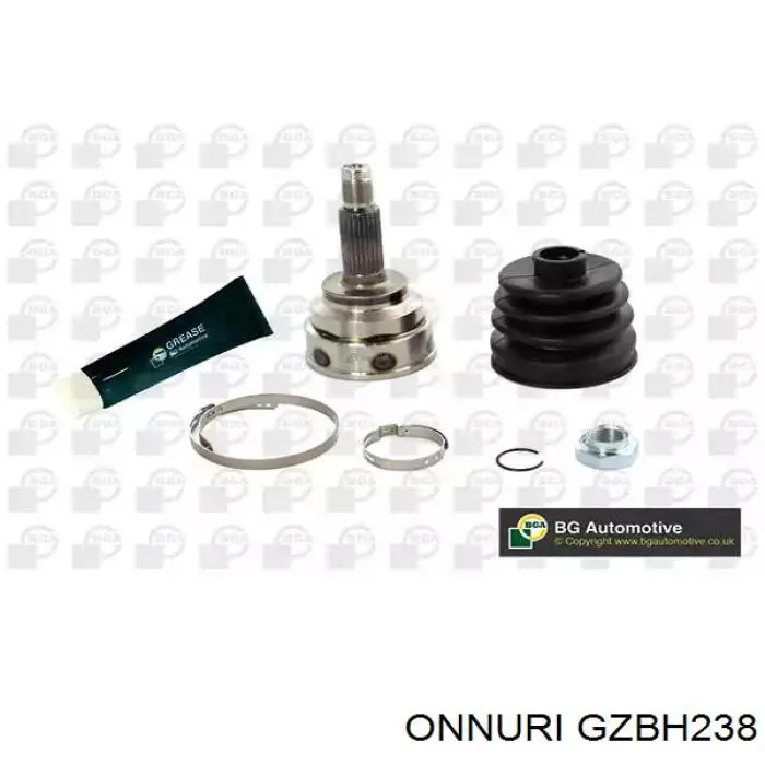 Compre GZBH238 Onnuri Bota de proteção externa de junta homocinética do semieixo dianteiro