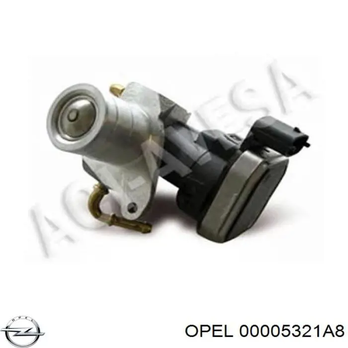 Válvula segura EGR, de recirculação dos gases Opel 00005321A8 preço, a partir de 105,56 USD