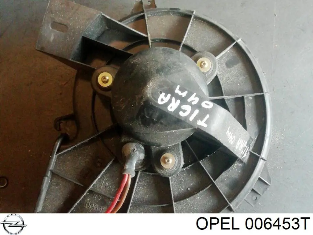 006453T Opel Motor de ventilador de forno (de aquecedor de salão)