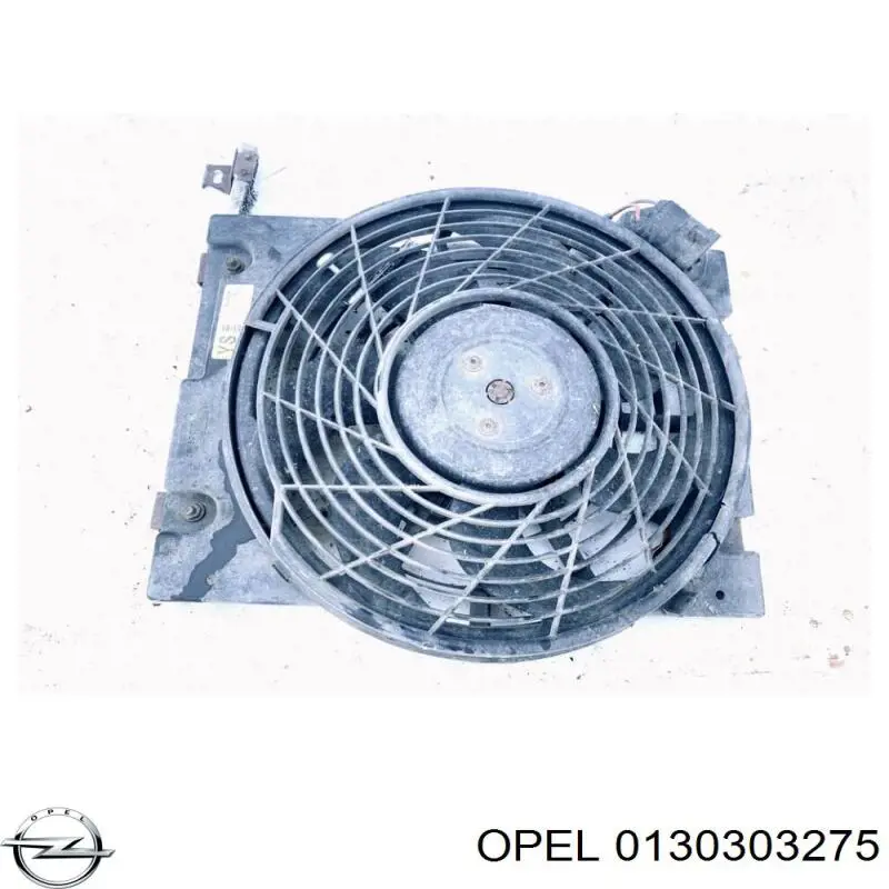 Ventilador elétrico de esfriamento montado (motor + roda de aletas) 9132916 Opel