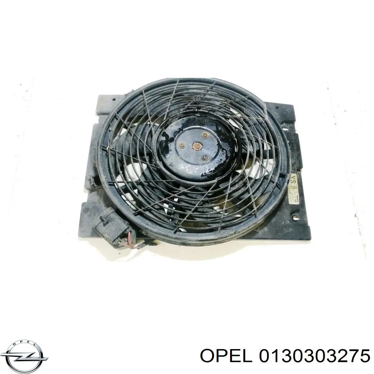 Ventilador elétrico de esfriamento montado (motor + roda de aletas) Opel 9132916 preço, a partir de 48,00 USD