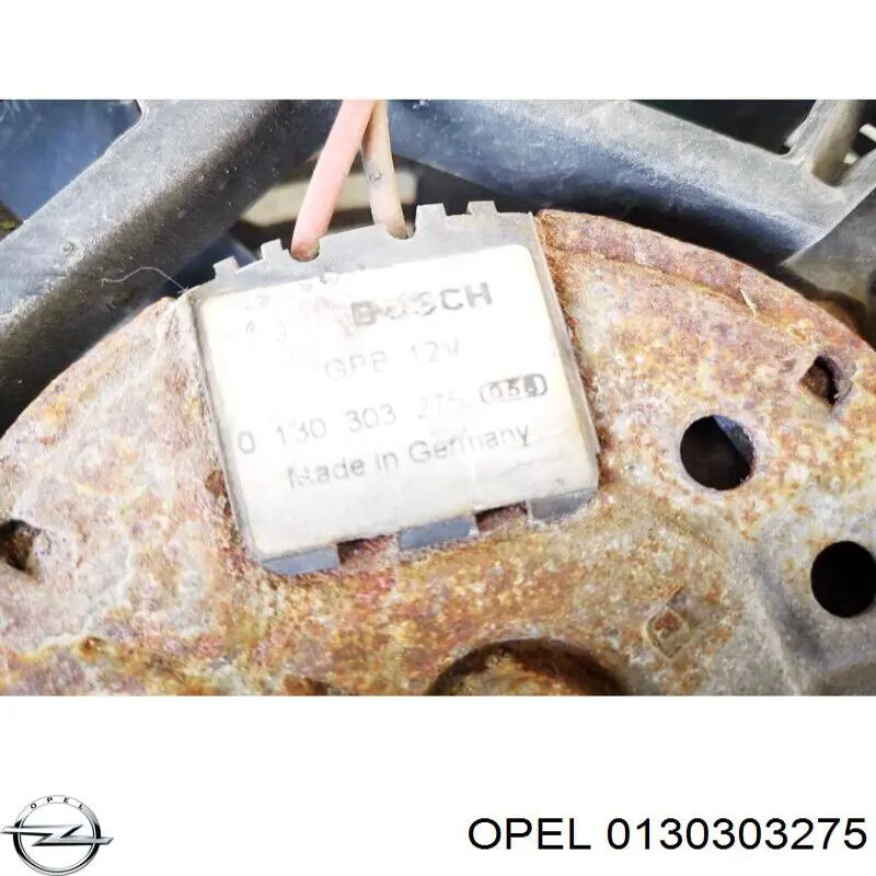 Ventilador elétrico de esfriamento montado (motor + roda de aletas) Opel 9132916