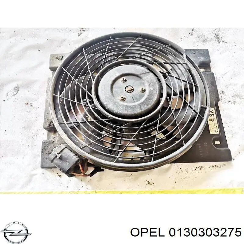 Ventilador elétrico de esfriamento montado (motor + roda de aletas) Opel 9132916 preço, a partir de 49,46 USD